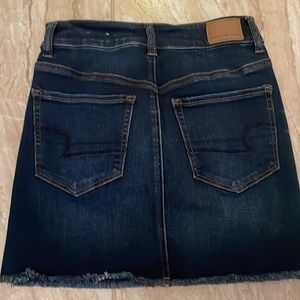American Eagle Dark Wash Skirt